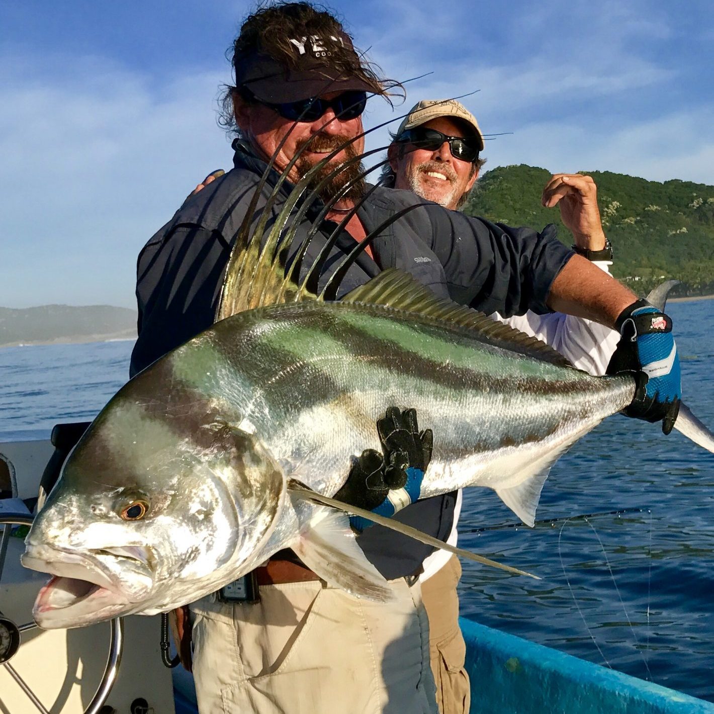 Carter Andrews with 50lb Roosterfish