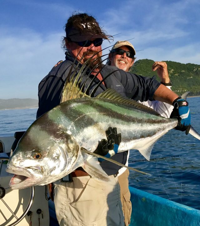 Carter Andrews with 50lb Roosterfish