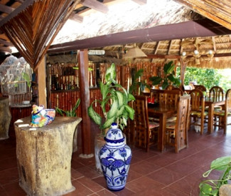 The Palapa at Bahia La Tortuga Fishing Lodge.