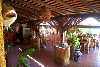 The Palapa at Bahia La Tortuga Fishing Lodge.