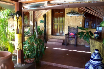 Around the Lodge at Bahia La Tortuga Fishing Lodge.