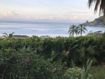 View from the lodge
