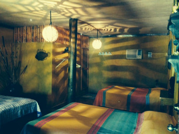 One of the Rooms at Bahia La Tortuga Fishing Lodge.