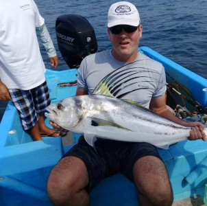 roosterfish-on-panga